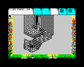 Second stationary monk screen